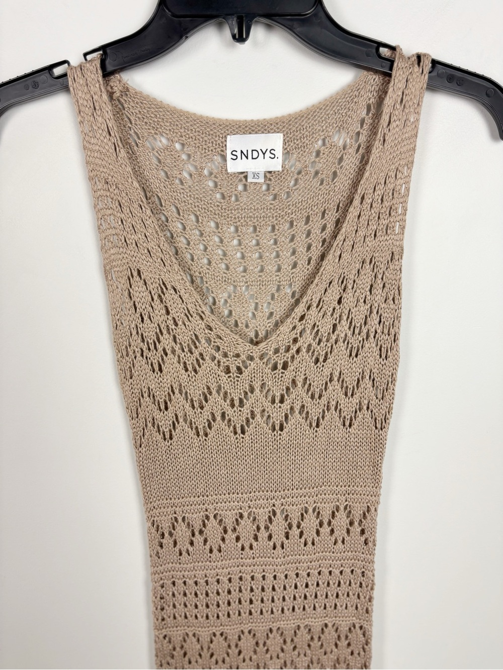 SNDYS Shona Maxi Dress in Mocha Size XS - Picture 4 of 10